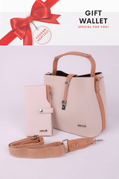 GALB LEATHER Geantă de umăr pentru femei New Season Trend 4 compartimente Cur...