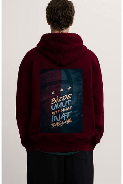 Çarşı35 Trabzon 3D Printed - Granted Cotton Sweatshirt, 3 Thread