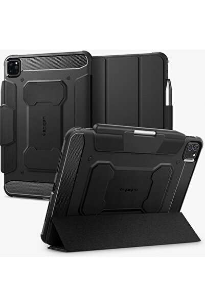 Spigen iPad Pro 11" 2024 Case Rugged Armor Pro Black - Acs07017