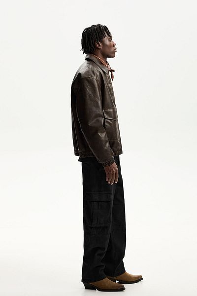 Bershka Relaxed-fit cargo trousers