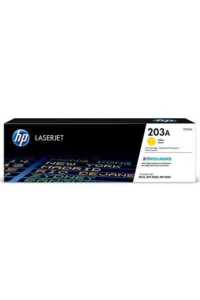 Universal حبر HP 203A أصفر أصفر 1300 صفحة CF542A