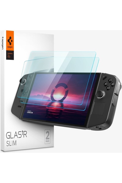 Spigen Lenovo Legion Go Cam Ekran Koruyucu GLAS.tR Slim HD (2 Adet) - AGL07413