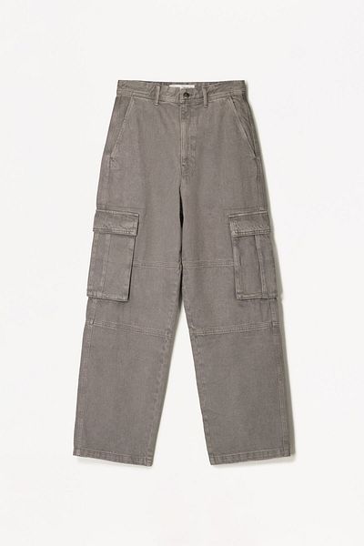 Bershka Relaxed-fit cargo trousers