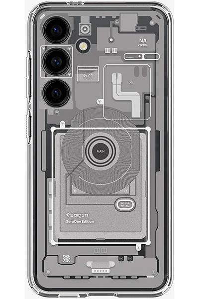 Spigen Husă Galaxy S24 Ultra Hybrid Zero One Albă - ACS07351