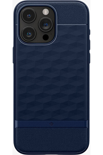 Spigen Husă Caseology iPhone 15 Pro Max Midnight Blue cu Parallax Mag MagSafe - ACS06615