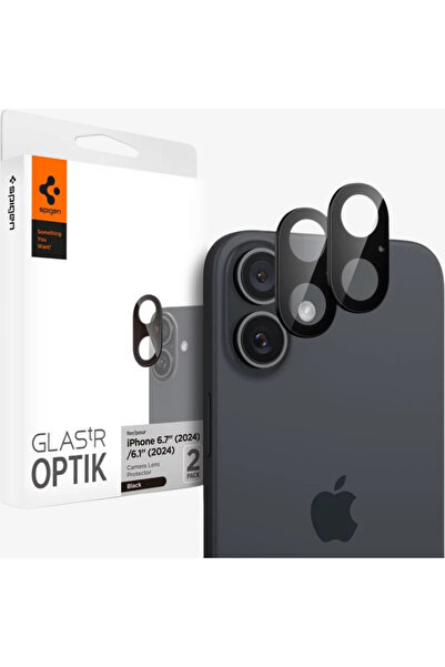 Spigen Protector de sticlă pentru obiectivul camerei iPhone 16 Plus Glas.tr O...