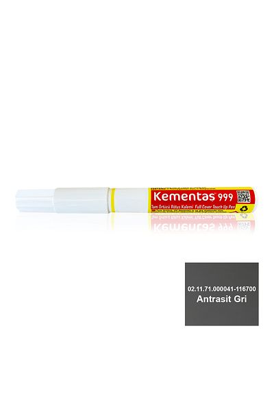 Kementaş 02.11.71.000041-116700 Anthracite Gray Touch Up Pen Full Coverage Touch Up Pens
