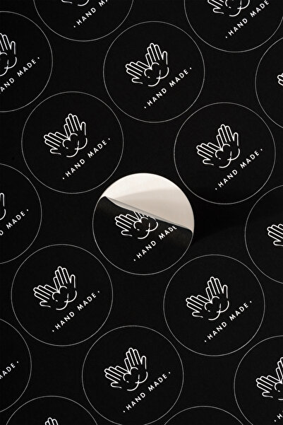 Milim Matbaa 100 bucăți 3x3 cm autocolant lucrat manual