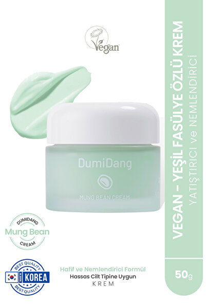 DumiDang Mung Bean Cream- Vegan Yatıştırıcı ve Nemlendirici Krem-50ml