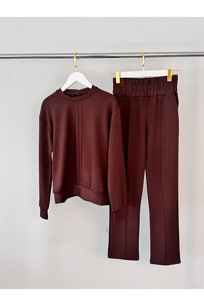 Posh Chic 2-Piece Tracksuit Set - Experience Comfort and Elegance Together