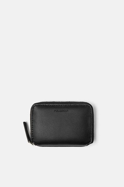 Pull & Bear Rubberised purse wallet