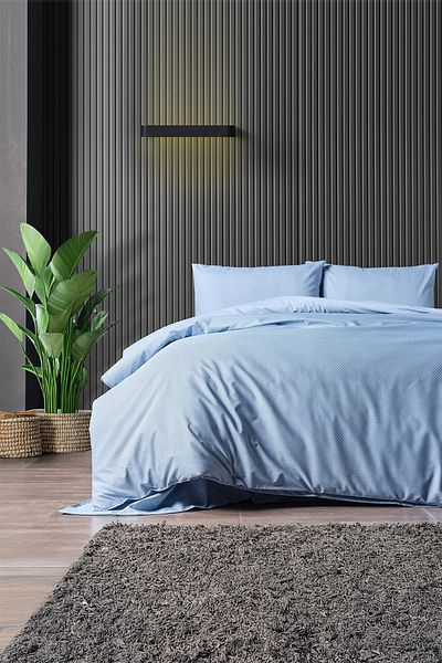 Doqu Home Set cuvertură de pilota Pure Touch - Albastru - Personalitate dublă