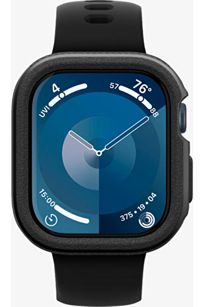 Spigen Caseology Apple Watch 46mm Seri 11/10 ile uyumlu Kılıf Vault Matte Bla...