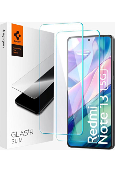 Spigen Xiaomi Redmi Note 13 5g Γυάλινο Προστατευτικό Οθόνης Glas.tr Slim (2 Τ...