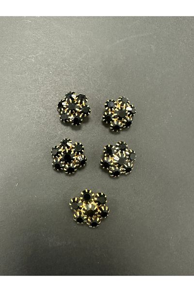 T.T Polnet Button Stone Evening Dress Jacket Metal Button 5 Pack Size 34