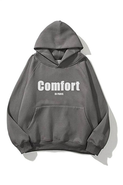 FUWEAR Unisex Φούτερ με κουκούλα 3 στρώσεων - 100% βαμβάκι, άνετο φούτερ με σ...