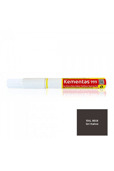 Kementaş RAL 8019 Gray Brown Full Cover Touch Up Pen Full Cover Touch Up Pens
