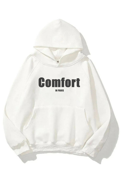 FUWEAR Unisex Φούτερ με κουκούλα 3 στρώσεων - 100% βαμβάκι, άνετο φούτερ με σ...