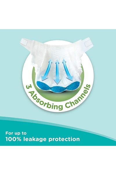 Pampers Aloe Vera, Size 6, Large, 16-21kg, Carry Pack, 19 Pants Diapers