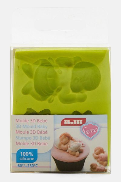 iBiLi 3d Cake Decorative Mould Baby, Green