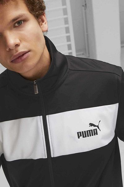 Puma Men's Black Tracksuit Set -677427-01 Poly Suit CL