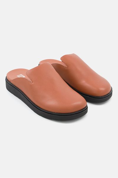 Fitflop Men Gen-FF Leather Mules, Tan