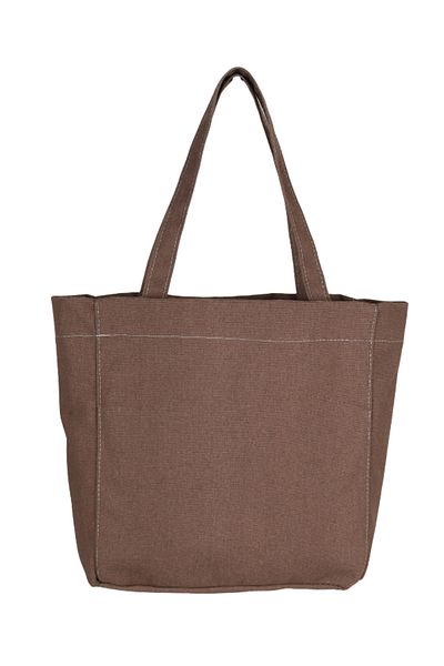 MUBO M45 Column Gift Snap Closure Canvas Fabric Daily Women's Shoulder Bag