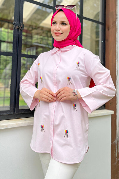 TOFİSA 11367-POWDER Košeľa