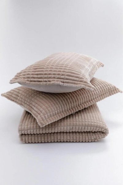 Home Merinos Modern Line 3 Piece Blanket Set