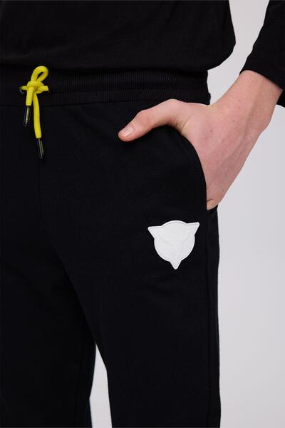 Nebbati Bg Store Boy's Black Sweatpants