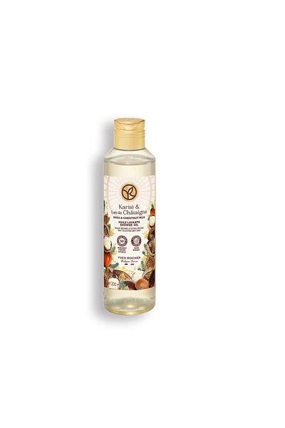 Yves Rocher Vegan Formula Shower Oil-Shea and Chestnut Milk- 200ml