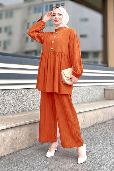 TOFİSA 11629-ORANJ tunika+nadrág