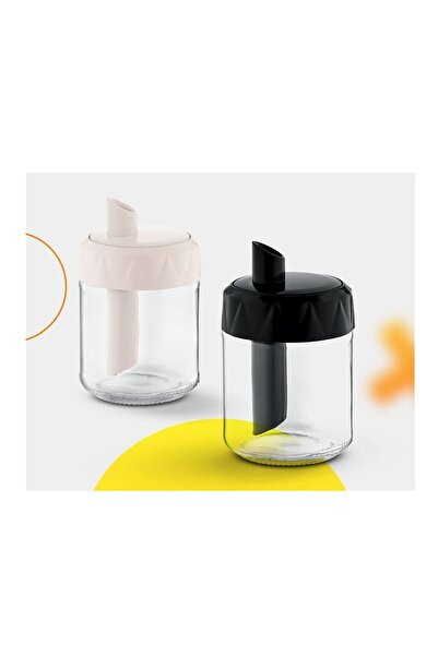 BOHONEST 1 Adet Siyah Toz-dökme Şekerlik - Akıtmalı Şekerlik, Cam Şekerlik - ...