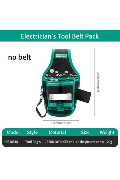 Choice Tool Bag A Amr Multi-function Storage Bag Oxford Cloth Waist Pack Hardware Repair Tool Pocket Wrench