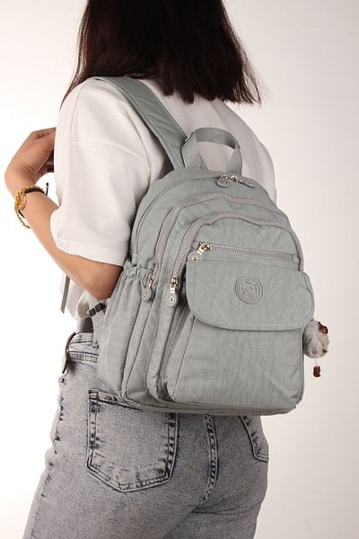 By Hakan My Polo 8675 Clinker Women's Backpack Medium Day Water Resistant A.Grey