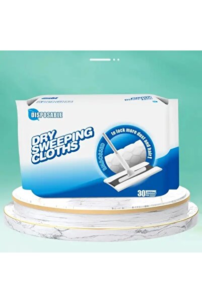 Choice 30 قطعة من ورق إزالة الغبار الأبيض، عبوة واحدة، قطعة قماش ممسحة يمكن ا...