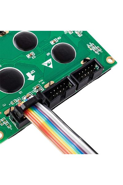 Choice 48cm Ender-3/CR-10 Series Screen Extension Cable 10 Pins，Flexible Flat Ribbon Jumper Display Cable f