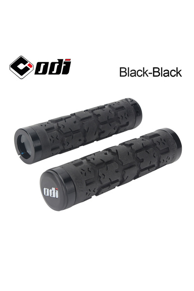 Choice Black-Black ODI RG01 Bicycle Handlebar Grips Rogue Lock-on Anti-Slip S...