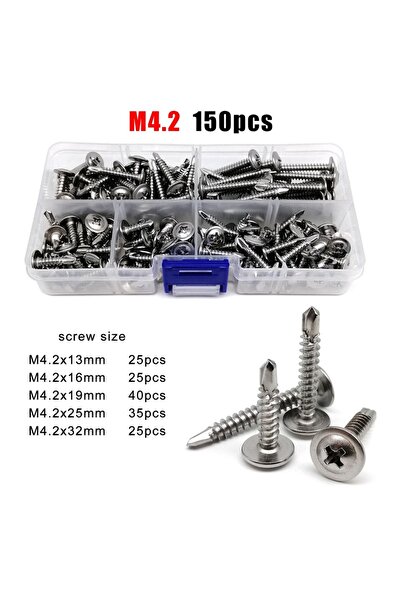 Choice M4.2 150pcs 100/150pcs M4.2 M4.8 410 Stainless Steel Cross Phillips Ro...
