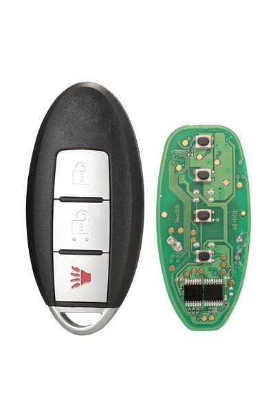 Choice 3 Buttons No Carbon Chip Jingyuqin Cwtwbu729 /cwtwbu735 Car Remote Key For Nissan Tiida Teana Altima
