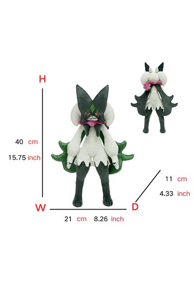 Choice Meowscarada 40cm Floragato Sprigatito Meowscarada Plush Toy Anime Figure Model Gift For Kids Childre