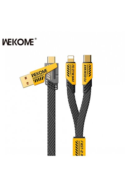 Choice كابل بيانات متعدد الوظائف 4 في 1 مغناطيسي بطول 1.2 متر، تحويل منفذ USB...