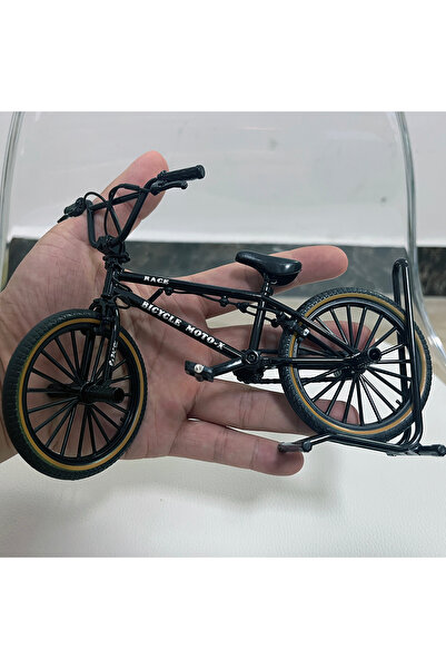 Choice صندوق رغوي أسود بمقياس 1:8، دراجة هوائية مصنوعة من خليط معدني، ديكور د...