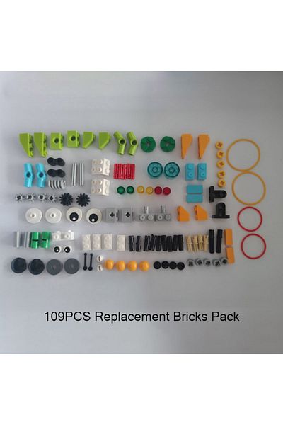 Choice Replacement Pack 109pcs/lot Technical Bricks Parts Wedo 2.0 Replacement Pack Building Blocks Bulk Sp