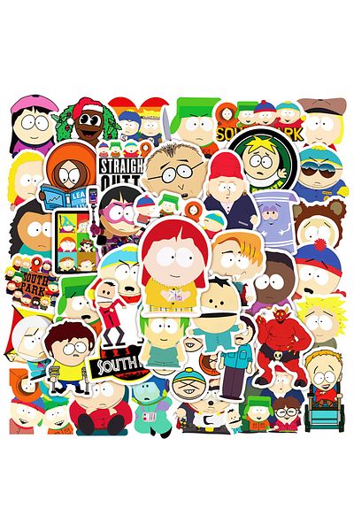 Choice Dmtz265-50pcs 50pcs Cartoon South Graffiti Stickers Waterproof Laptop Phone Case Sticker Decoration