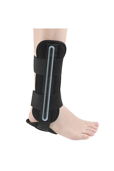 Choice L Black Ankle Support Joint Protector Foot Sprain Protection Retainer Clip Corrector Ankle Support