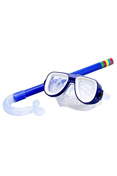 Choice نظارات غوص للأطفال مع قناع أنبوب تنفس ومضاد للصدمات ومضاد للضباب ونظارات سباحة متينة تحت الماء.