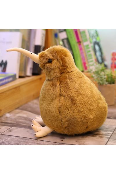 Choice Orange 20cm Lifelike Kiwi Bird Plush Toy Cute Stuffed Animal Toy for C...