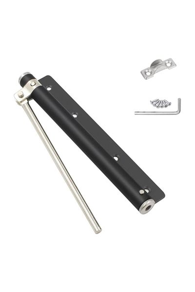 Choice Black Door Closer Internal Spring Loaded Automatic Stainless Steel Adjustable Force Mounted Automati