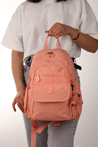 By Hakan My Polo 8675 Clinker Women's Backpack Medium Day Water Resistant Yavru Mouth